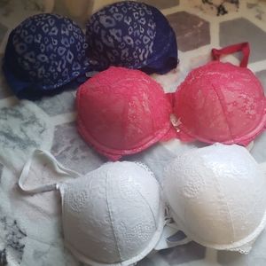 Victoria's Secret Push Up Bra Bundle